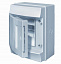 Бокс настенного монтажа на 4 мод. непрозрачная дверь (без клемм) Mistral65 ABB. Вид 1.