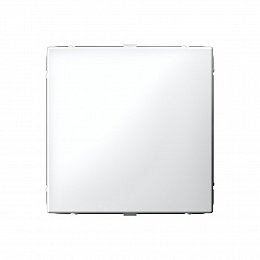 Заглушка без суппорта для многопостовых рамок (белый) ARTGALLERY Systeme Electric. Вид 1