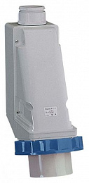 Настен вилка, винт 63а 2p+e ip67 220в Schneider Electric. Вид 1