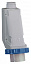 Настен вилка, винт 63а 2p+e ip67 220в Schneider Electric. Вид 1.