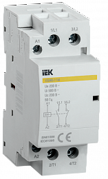 КМ40-11М Контактор модульный 1НО+1НЗ, 40А, 230В AC IEK. Вид 1