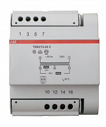 TS63/12-24C Трансформатор разделительный безопасности 220-24-12V AC 63VA ABB. Вид 1