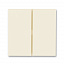 ND3559H-A447 17 Сменная панель Levit на клавиши для выключателя двухклавишного слоновая кость ABB. Вид 1.