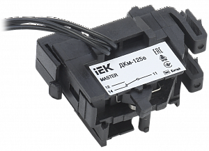 ДКм-125е (ДКм-32) Контакт дополнительный для ВА88-32 с электронным расцепителем MASTER ИЭК. Вид 1