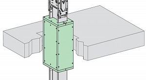 Комплект противоогн. барьера h324 l650 Schneider Electric. Вид 1