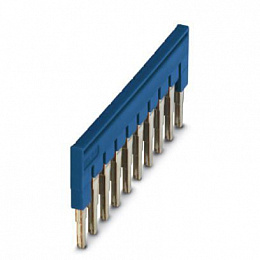 FBS 10-6 BU Перемычка на 10 полюсов (синяя) Phoenix Contact. Вид 1
