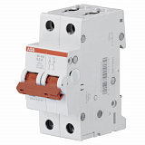 SD202/50 Рубильник 2-полюсный модульный 50А (красный рычаг) ABB