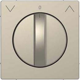 Центральная накладка д/поворот. мех-ма рольставней (сахара) Merten D-Life Schneider Electric. Вид 1