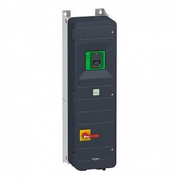 Преобразователь частоты 90 кВт 380-400В 3-х фазный, с выключателем, IP55 Schneider Electric. Вид 1