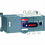 OTM160E3CM24D Реверс. рубильник 3-пол. 160А с мотор. привод. 24ВDC (с ручкой) ABB. Вид 1.