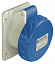 Роз скр уст пр винт 63а 2p+e ip67 220в Schneider Electric. Вид 1.