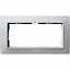 Рамка 2-постовая (белый матовый) Event Gira. Вид 1.