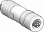 Коннектор экранированный прямой, м12, 5 pin, розетка, Schneider Electric. Вид 1.
