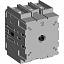 OT125FT3 Рубильник дверного монтажа 3-полюсный 125А (без ручки) ABB. Вид 1.