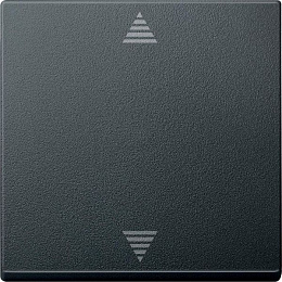 Накладка электронная для жалюзи, (антрацит) Merten Schneider Electric. Вид 1
