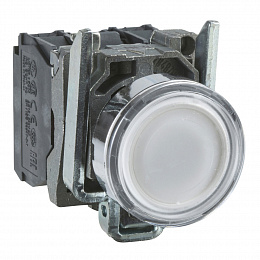 Кнопка 22мм LED, XB4BW31B5, CUST Schneider Electric. Вид 1