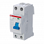 F202 AC 80/100 Блок утечки тока 2-полюсный, 80A, 100mA, тип АC (УЗО) ABB. Вид 1.