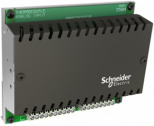 Модуль расширения 5504 ввод термопара, 8 каналов, j,k,t,e Schneider Electric. Вид 1