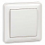 Переключатель 1-клавишный, 10АХ, в сборе (белый) Wessen 59 Systeme Electric. Вид 1.