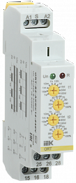 Реле циклическое ORT, 2 контакта 12-240В AC/DC IEK. Вид 1