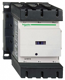 Контактор 3-х полюсный 115A, НО+НЗ, 220В, 50/60Гц Schneider Electric. Вид 1