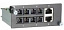 Модуль расширения: 4х100BaseFX, 2х10/100BaseT(X), разъем RJ45 MOXA. Вид 1.