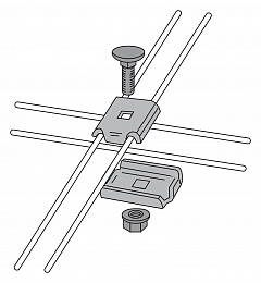 Кронштейн д/подвески b39/120-220 ss316l Schneider Electric. Вид 1