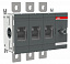 OT800E30 Рубильник 3-полюсный на 800А (без ручки и переходника) ABB. Вид 1.