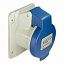 Розетка панельная винт 16а 3P-E 200-250 IP44 Schneider Electric. Вид 1.