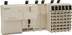 Контроллер М258 42Вх/Вых 4Анал 2PCI  Schneider Electric. Вид 1