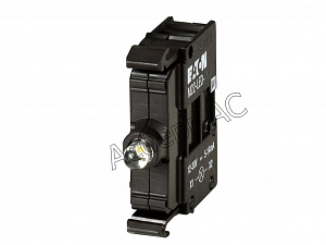 216559 M22-LED-G Светодиод с винтовым зажимом 8-15А, 13-30В AC, крепление спереди, зеленый Eaton. Вид 1