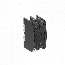 OFAZ00S2L Держатель предохранителей 2-полюсный до 160A, размер 00/000, IP20 ABB. Вид 1