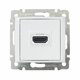Розетка HDMI (белая) Valena  Legrand. Вид 1