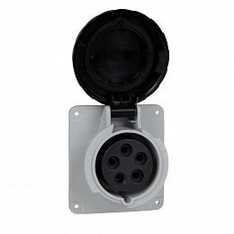 Розетка панельная быстр 16a 3P-E 480-500 IP67 Schneider Electric. Вид 1