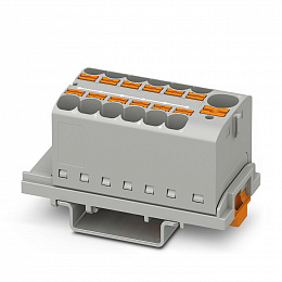 PTFIX 10/12X4-NS35 GY Распределительный блок Phoenix Contact. Вид 1