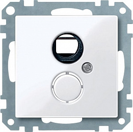 Центральная плата для мех-ов din 41524, qf sm (активный белый) Merten Schneider Electric. Вид 1