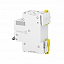 iC60N 2P 20А Автоматический выключатель 2-полюсный, 20А, 6кА (хар-ка C) Schneider Electric. Вид 4.