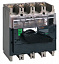 Выключатель-разъединитель Compact INV400, 4P, 400А (с черной ручкой) Schneider Electric. Вид 1.
