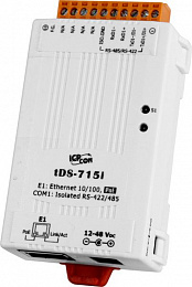 Ethernet сервер устройств, PoE, 1xRS-422/RS-485 с изоляцией, RoHS ICP DAS. Вид 1
