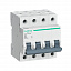 Автоматический выключатель 4-полюсный, 63А, 6kA (хар-ка B) City9 Systeme Electric. Вид 1.