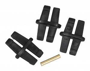 Комплекты для сборки держателей предохранителей 1 шплинт, 2 зажима .22x58 Schneider Electric. Вид 1