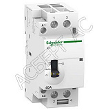 iCT Модульный контактор с ручным управлением 25A 4НО 220/240В АС Schneider Electric