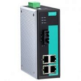 5-портовый неуправляемый коммутатор: 4х10/100 BaseTX и 1 x 100BaseFX , релейный выход, -40...+75С MOXA