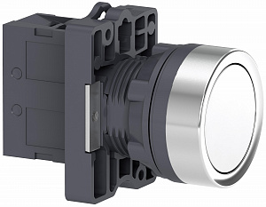 Кнопкаxa2,пруж.возвр.,белая,1нo Schneider Electric. Вид 1