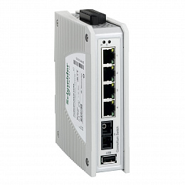 Коммутатор connexium неупр. 4tx/1fx-sm Schneider Electric. Вид 1