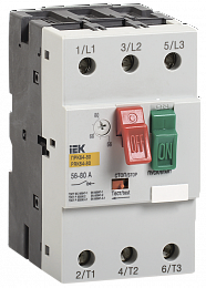 ПРК64-40 Пускатель In=40A Ir=25-40A Ue 660В IEK. Вид 1
