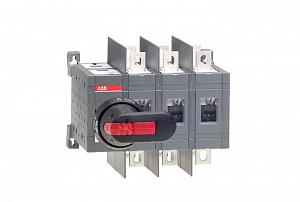 OT160E03WCP Реверсивный рубильник 3-х полюсный 160А с увеличенными межфазными расстояниями ABB. Вид 1