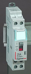 CX3 Модульный контактор 25А, 2НО, 230В АС (с ручным приводом) Legrand. Вид 1
