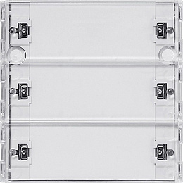 KNX Сенсорный выключатель 3-местная KNX RF System 55/E22 Gira. Вид 1