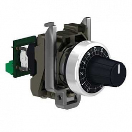 Потенциометр в сборе, мет.осн., 100 ком Schneider Electric. Вид 1